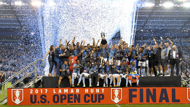 Sporting KC tames Red Bulls to win U.S. Open Cup
