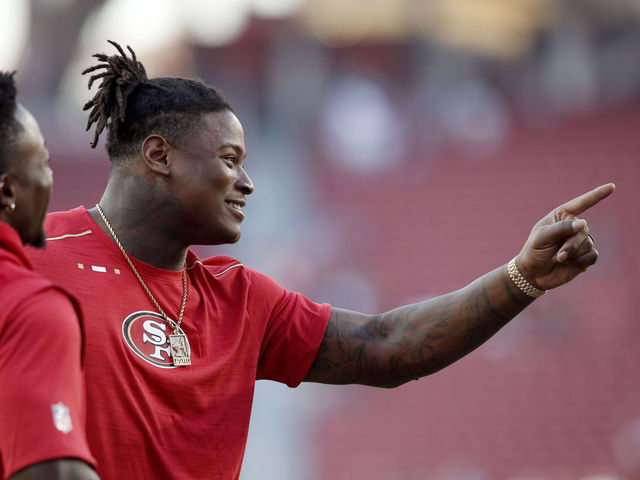 Look: 49ers' Foster rocks '5AVA6E' jersey while inactive