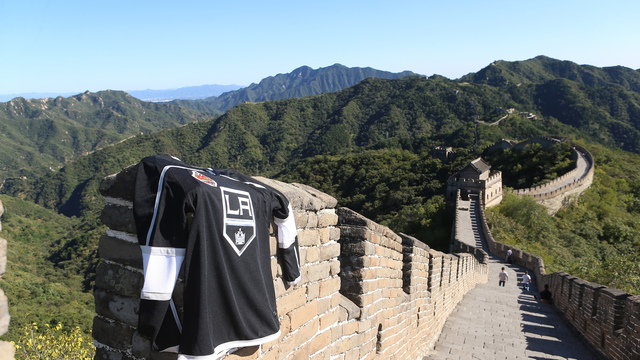 Canucks, Kings visit Great Wall as part of China games