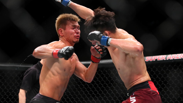 Watch: Abe cracks Lim late in 3rd round to open UFC Japan