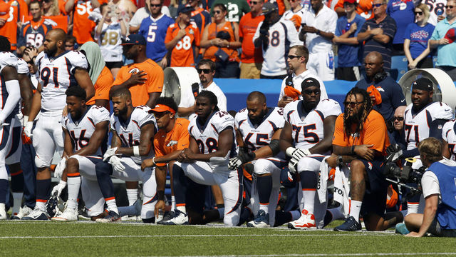 NFL won't require players to be on field for anthem; teams can be fined for protests