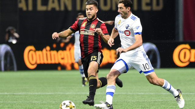 Atlanta closes in on playoffs as Almiron goes down injured