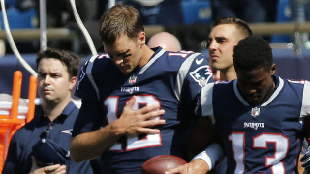 Brady on anthem protests: Everyone's opinions should be respected