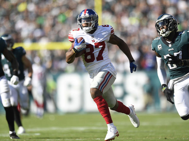 Giants to be without top remaining wideout Shepard vs. Broncos