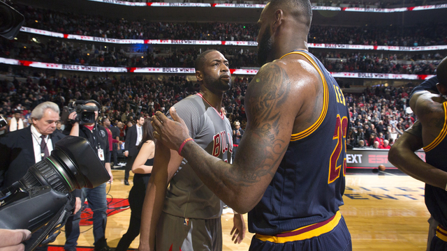 LeBron 'happy' Cavaliers kept Wade away from other suitors