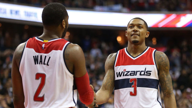 Look: Wall asks Beal what other stars will join forces next