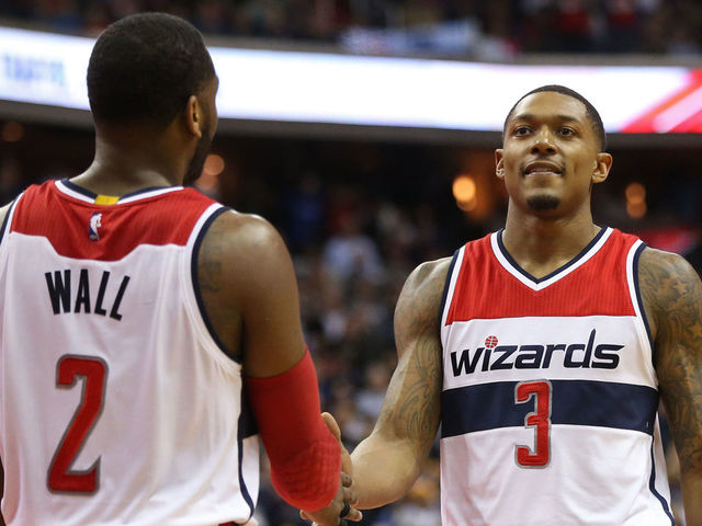 Look: Wall asks Beal what other stars will join forces next