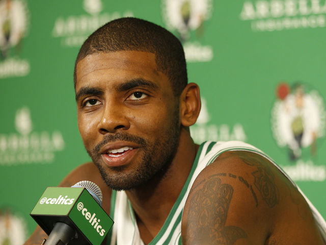 Kyrie praises Boston as 'real, live sports city'