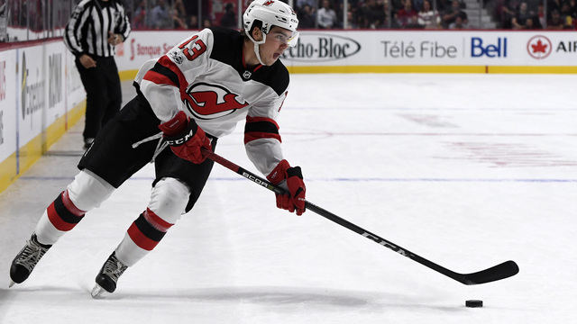 Devils' Hynes: Hischier has played his way into top-6 role