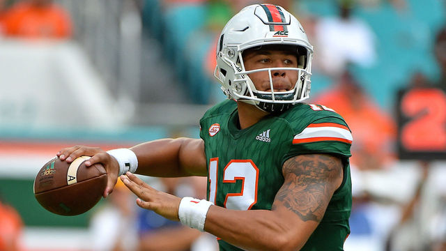 Rosier's father suffered stroke just days before Miami win over Notre Dame