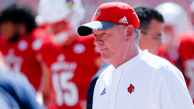 Louisville's Petrino hopes 'real close friend' Jurich retains job as AD