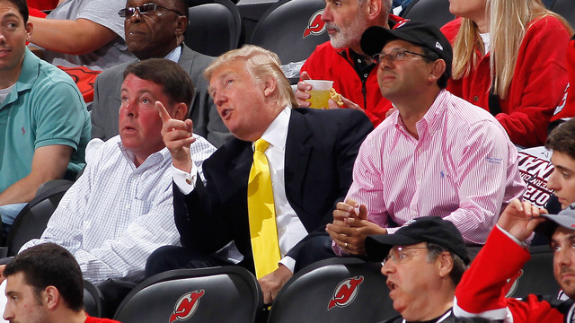Trump shares hockey anthem video on Twitter