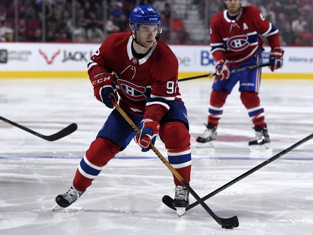 Canadiens' Julien can 'definitely' see Drouin playing center