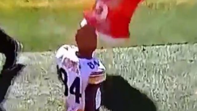 Watch: Antonio Brown topples Gatorade tub in frustration
