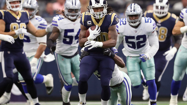 Gurley pleads for fans to attend home games ahead of Seahawks matchup