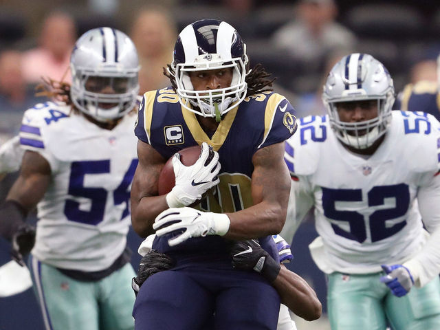 Gurley pleads for fans to attend home games ahead of Seahawks matchup