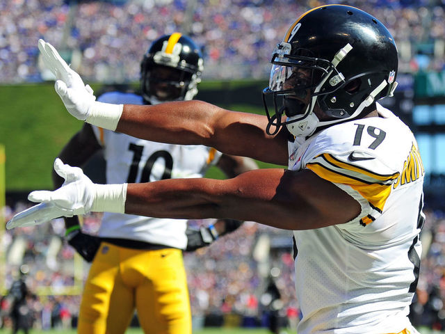 Watch: Smith-Schuster celebrates TD with Dragon Ball Z 'kamehameha'