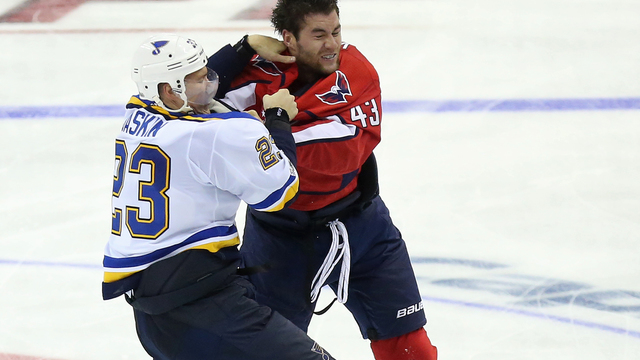 Yeo calls for 'harder' discipline after Capitals' Wilson boards Blues' Blais