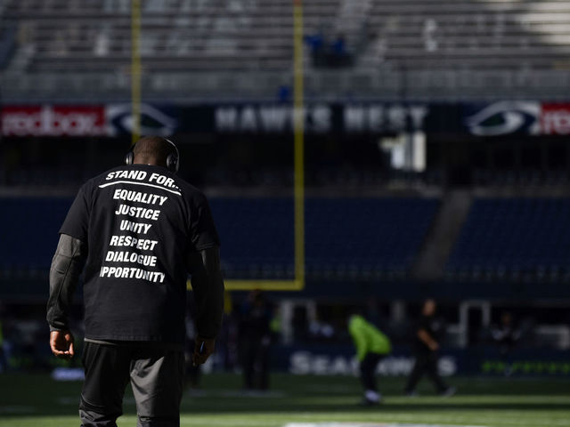 Colts wear pregame t-shirts displaying what they 'stand for'