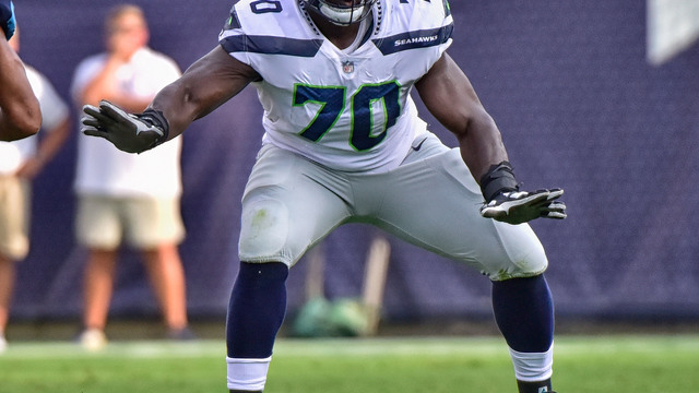 Report: Seahawks' Odhiambo hospitalized with bruised heart