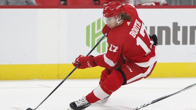 Red Wings sign Booth to 1-year deal