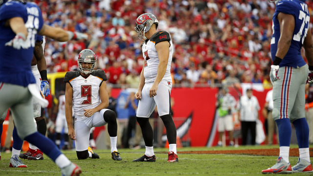 Buccaneers still plagued by kicking problems