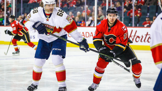 Jagr 'not against' playing on Flames' 3rd or 4th line