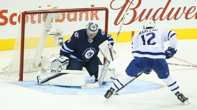 Watch: Matthews' pretty feed sets up Marleau's 1st goal with Leafs