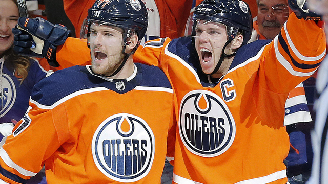 McDavid makes history with hat trick in season opener