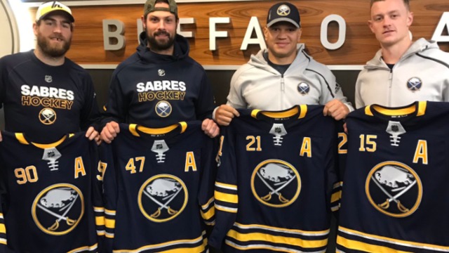 Sabres name 4 alternate captains