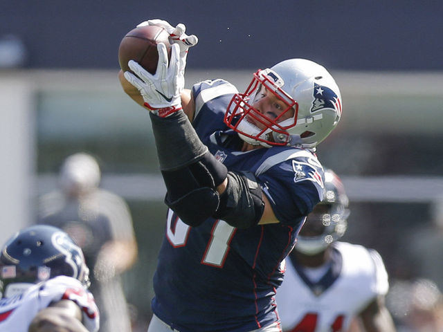 Gronkowski inactive vs. Buccaneers