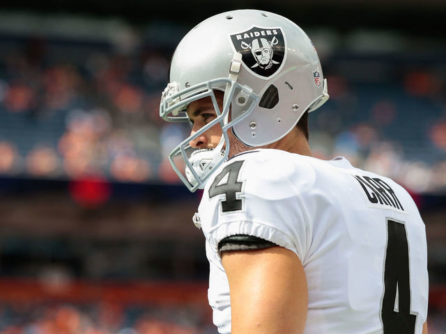 Report: Raiders' preparing for Manuel to start vs. Ravens with Carr ailing