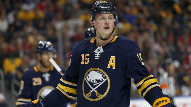 Watch: Eichel makes slick saucer pass to set up Pominville's 2nd goal
