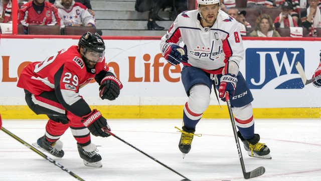 Watch: Ovechkin erupts for 3rd period hat trick