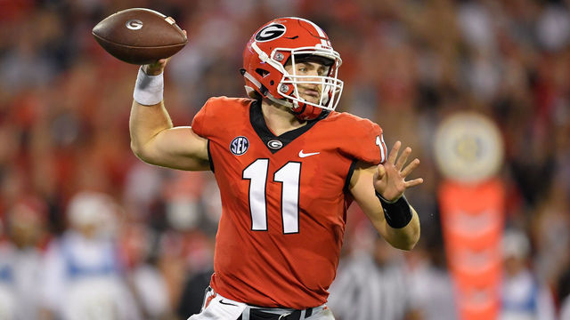 Georgia's Fromm gets lure caught in leg during fishing trip