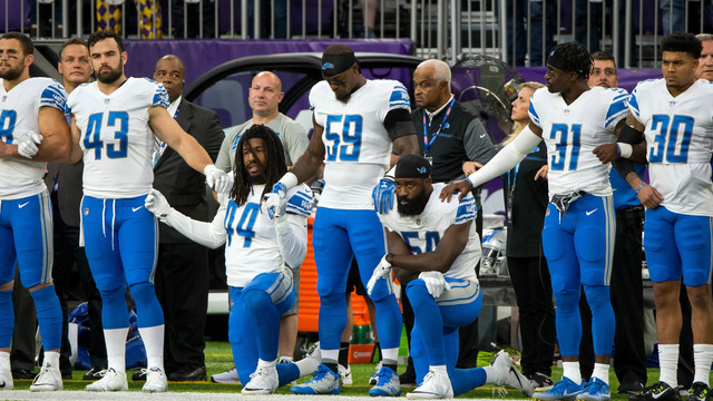 Goodell: League working to get number of anthem protests 'down to zero'