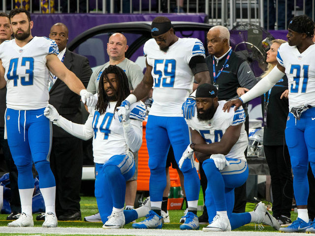 Hateful fans to Lions' Reeves-Maybin: 'I hope you get CTE' for protesting
