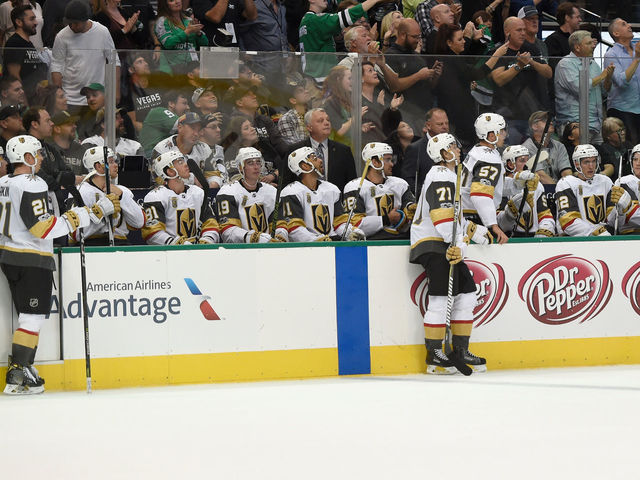 Watch: James Neal scores 1st goal in Golden Knights history