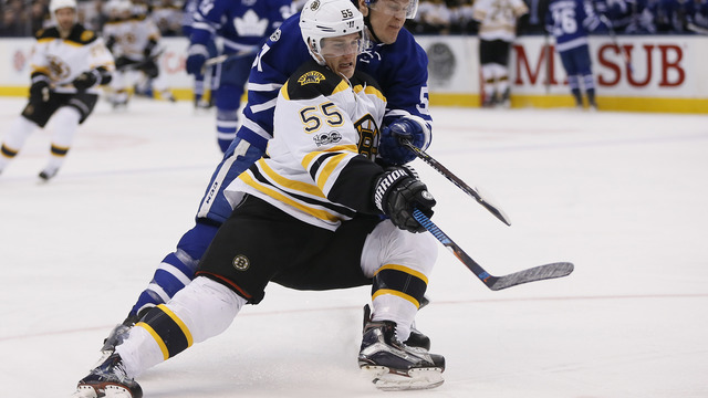 Bruins' Acciari out 6 weeks following finger surgery