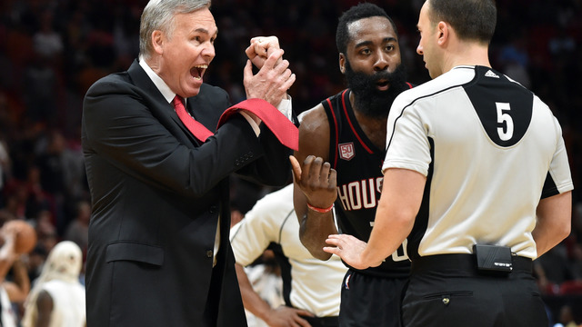 D'Antoni defends Harden: 'He's been unbelievably great'