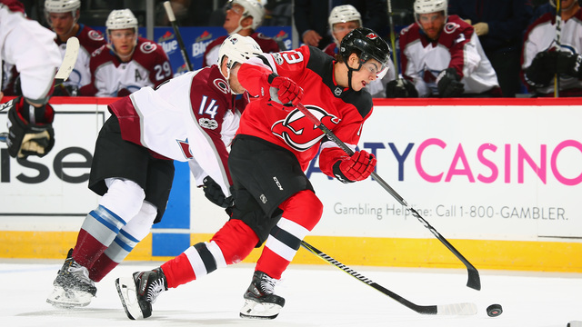 Watch: Hischier shows off unreal stickhandling in debut