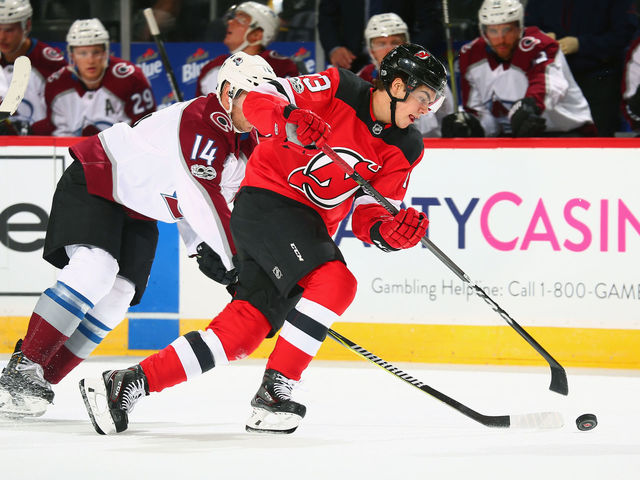 Watch: Hischier shows off unreal stickhandling in debut