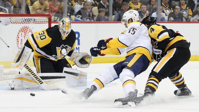 Murray shuts out Preds for 3rd straight time in Cup Final rematch