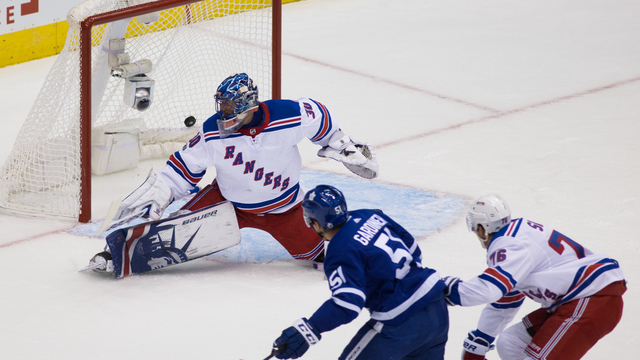 Rangers' Lundqvist sums up loss to Maple Leafs: 'Embarrassing'