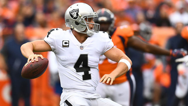 Report: Raiders' Carr expected to return Week 6 vs. Chargers