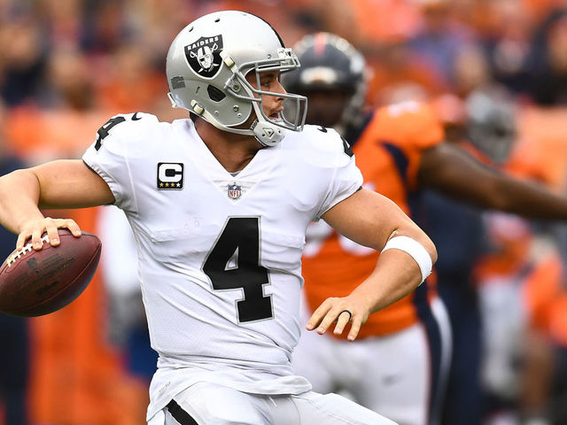 Report: Raiders' Carr expected to return Week 6 vs. Chargers