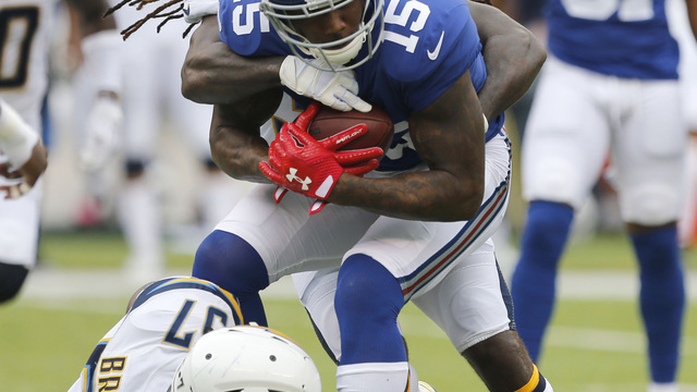 Report: Giants bracing for injured Marshall to miss multiple games