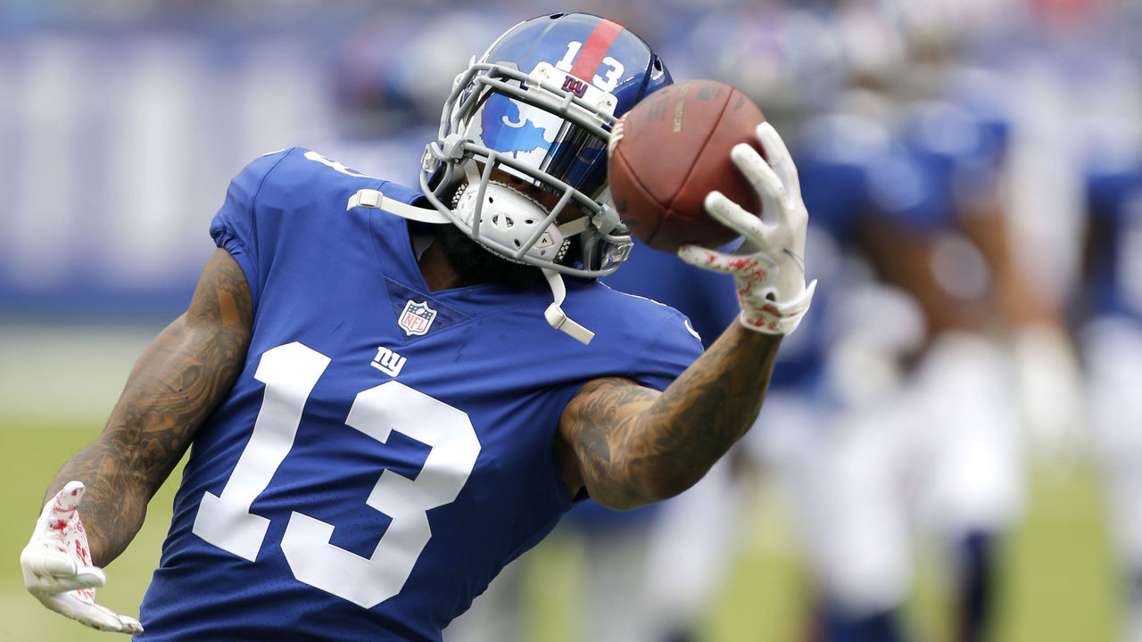 NFL prop bets: Predicting over/unders for OBJ, others on new teams