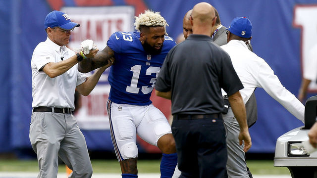 Giants' Beckham Jr. will undergo season-ending ankle surgery this week