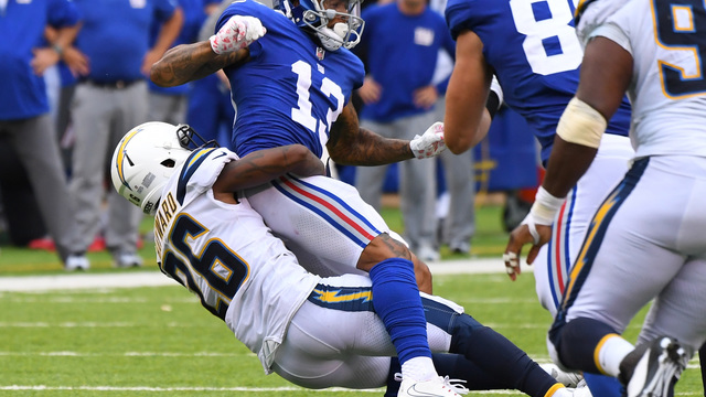 Watch: Beckham sustains nasty ankle injury on awkward landing